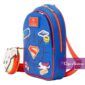 DC Comics Supergirl Loungefly Sling Crossbody Bag Krypto Dog DCCTB0030