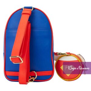 DC Comics Supergirl Loungefly Sling Crossbody Bag Krypto Dog DCCTB0030