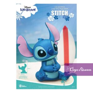 Disney Beast Kingdom Piggy Money Bank Box Stitch BKDVPB-005