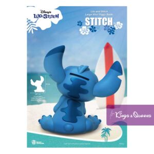 Disney Beast Kingdom Piggy Money Bank Box Stitch BKDVPB-005