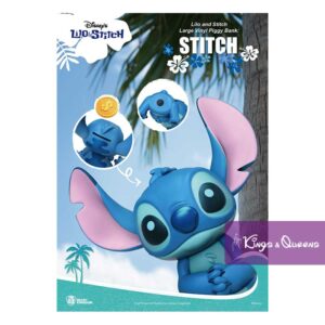 Disney Beast Kingdom Piggy Money Bank Box Stitch BKDVPB-005