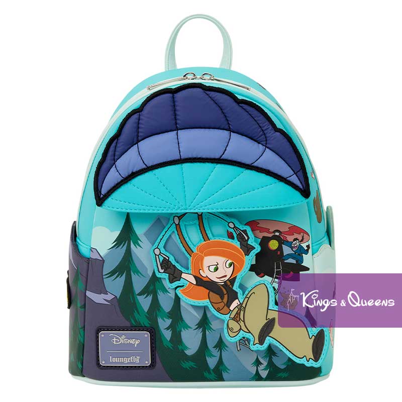 Disney Loungefly Backpack Kim Possible Paragliding WDBK4553