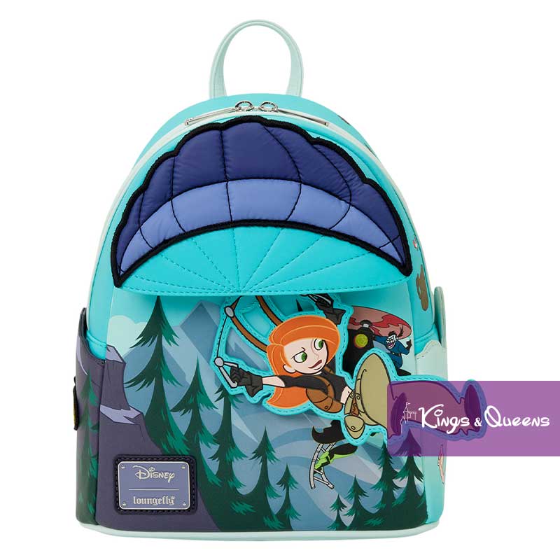 Disney Loungefly Backpack Kim Possible Paragliding WDBK4553