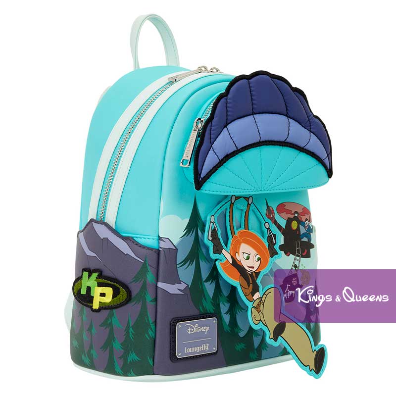 Disney Loungefly Backpack Kim Possible Paragliding WDBK4553