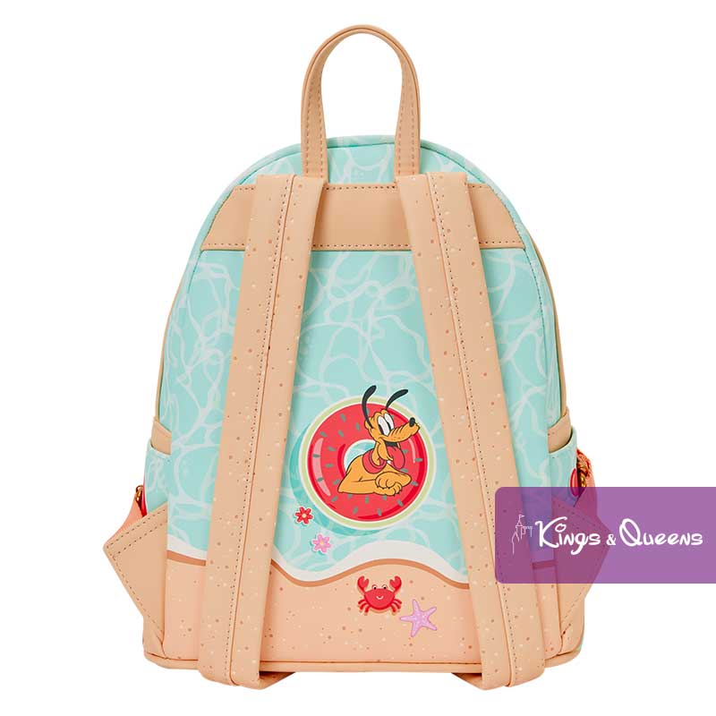 Disney Loungefly Backpack Mickey Minnie Swim Pool Summer WDBK4554