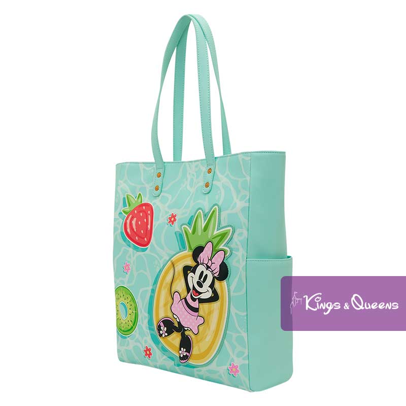 Disney Loungefly Tote Bag Mickey Minnie Swim Pool Summer WDTB3528