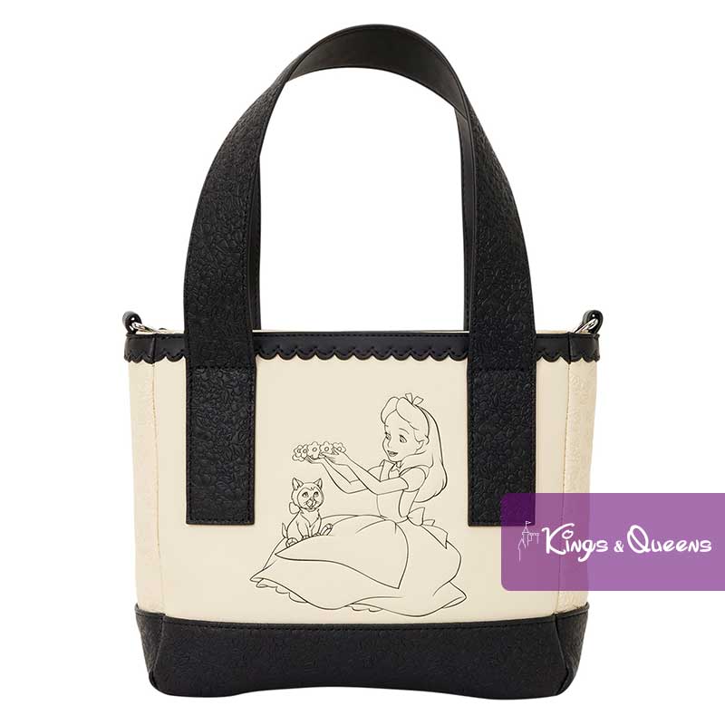 Disney Loungefly Tote Crossbody Bag Alice in Wonderland WDTB3523