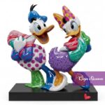 Disney Romero Britto Figurine Donald Daisy Love 6020360