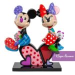 Disney Romero Britto Figurine Mickey Minnie Love 6020358