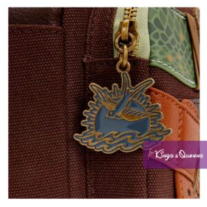 Disney Loungefly Backpack Pirates Of The Caribbean Captain Jack Sparrow WDBK4583