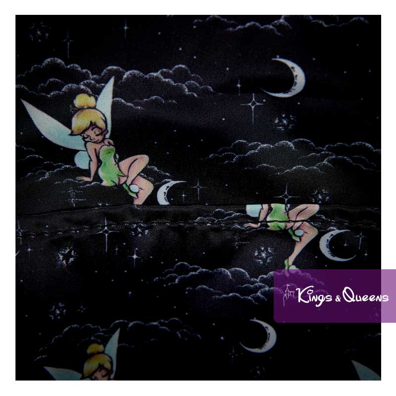 Disney Loungefly Backpack Tinker Bell Velvet WDBK4584