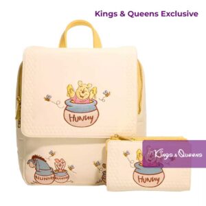 Disney Loungefly Exclusive Backpack Wallet Winnie the Pooh Honey Hunny Pot Eeyore Tigger Piglet WDBK4545 WDWA3651