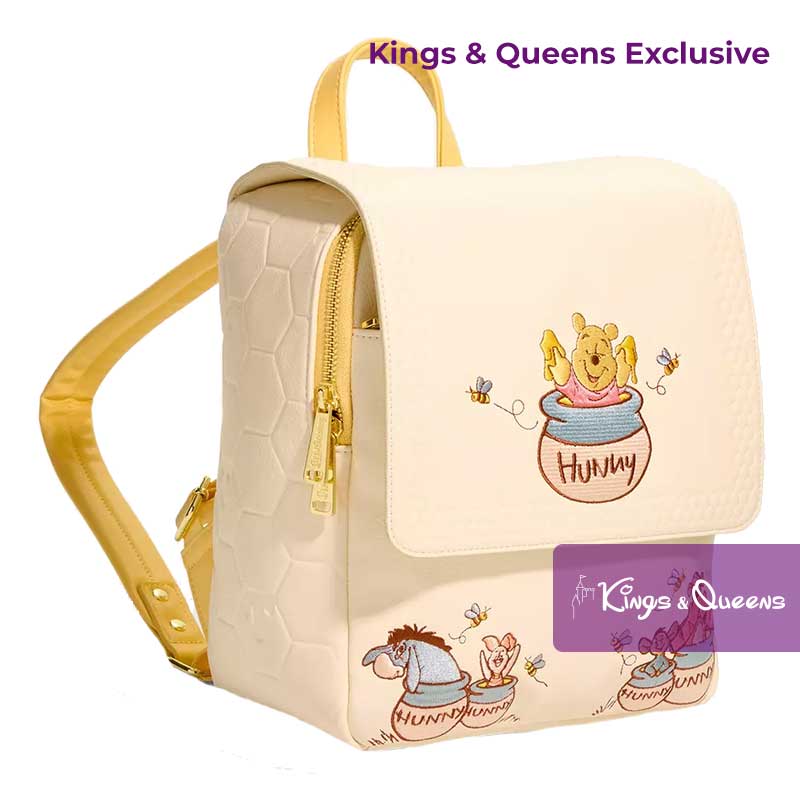 Disney Loungefly Exclusive Backpack Winnie the Pooh Honey Hunny Pot Eeyore Tigger Piglet WDBK4545