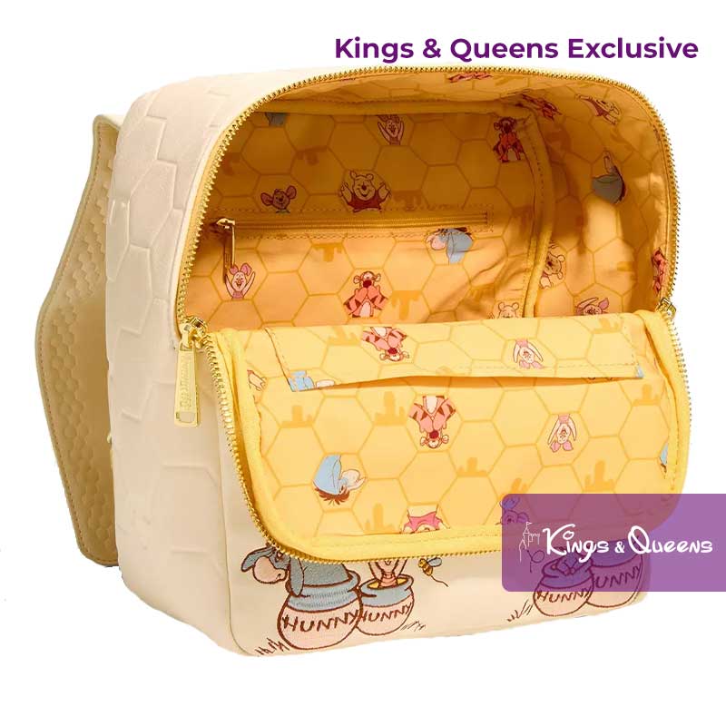 Disney Loungefly Exclusive Backpack Winnie the Pooh Honey Hunny Pot Eeyore Tigger Piglet WDBK4545