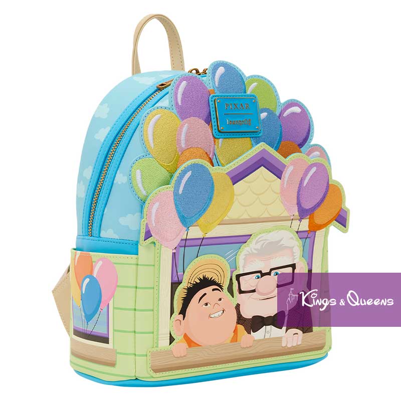 Disney Pixar Loungefly Backpack Up Carl Dug Russell Balloon House WDBK4579