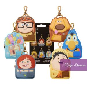 Disney Pixar Loungefly Backpack Mystery Bag Charm Up Carl Ellie Dug Kevin Russell Balloon House WDBC0035