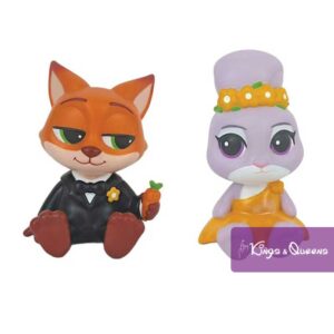 Disney Showcase Zootopia Judy Hopps Nick Wilde Vinyl Figurine 6019419