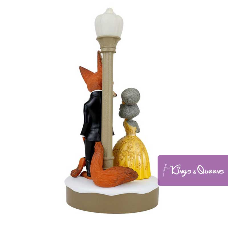 Disney Showcase Zootopia Judy Hopps Nick Wilde Lamp Lantern Figurine 6020209
