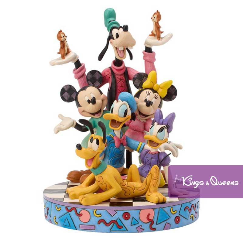 Disney Traditions Jim Shore Mickey Minnie Donald Daisy Pluto Goofy Chip Dale 6019892