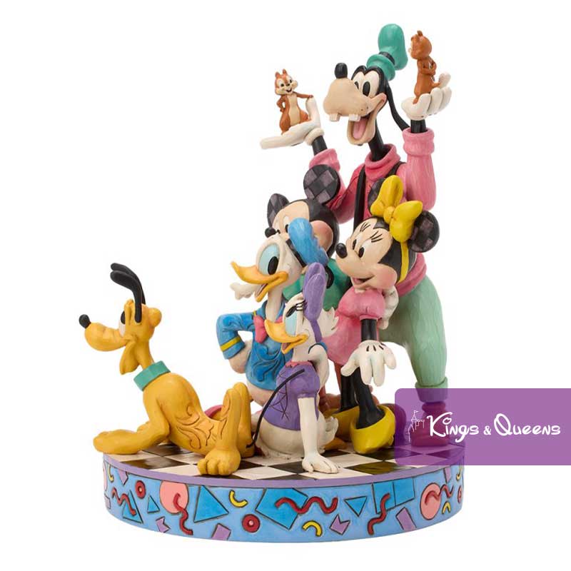 Disney Traditions Jim Shore Mickey Minnie Donald Daisy Pluto Goofy Chip Dale 6019892