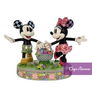 Disney Traditions Jim Shore Mickey Minnie Easter Basket 6019897