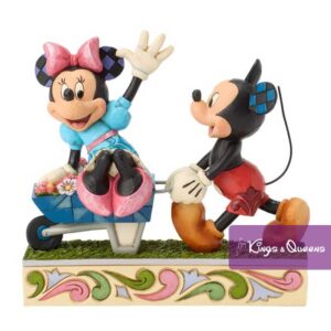 Disney Traditions Jim Shore Mickey Minnie Wheelbarrow 6019895