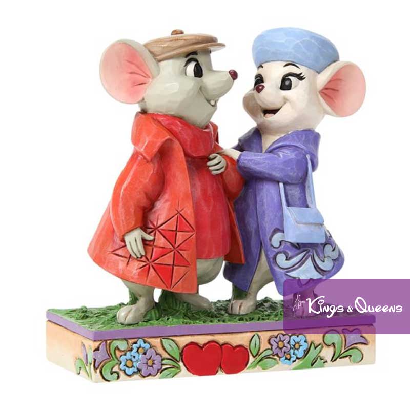 Disney Traditions Jim Shore Rescuers Bernard Bianca 6019913