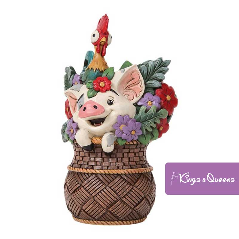 Disney Traditions Jim Shore Vaiana Moana Pig Pua Rooster Chicken Hei Hei 6019911