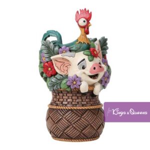 Disney Traditions Jim Shore Vaiana Moana Pig Pua Rooster Chicken Hei Hei 6019911