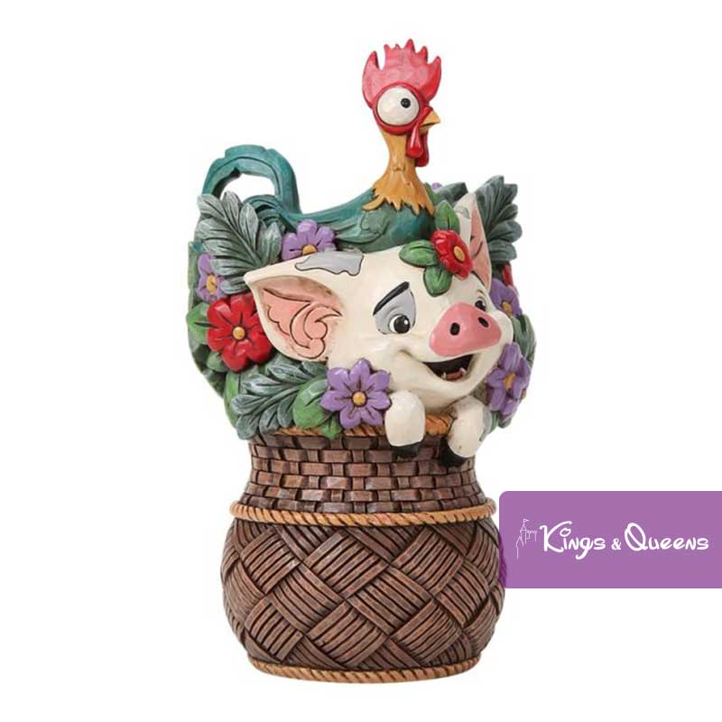 Disney Traditions Jim Shore Vaiana Moana Pig Pua Rooster Chicken Hei Hei 6019911