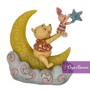 Disney Traditions Jim Shore Winnie Pooh Piglet Moon Star 6019903