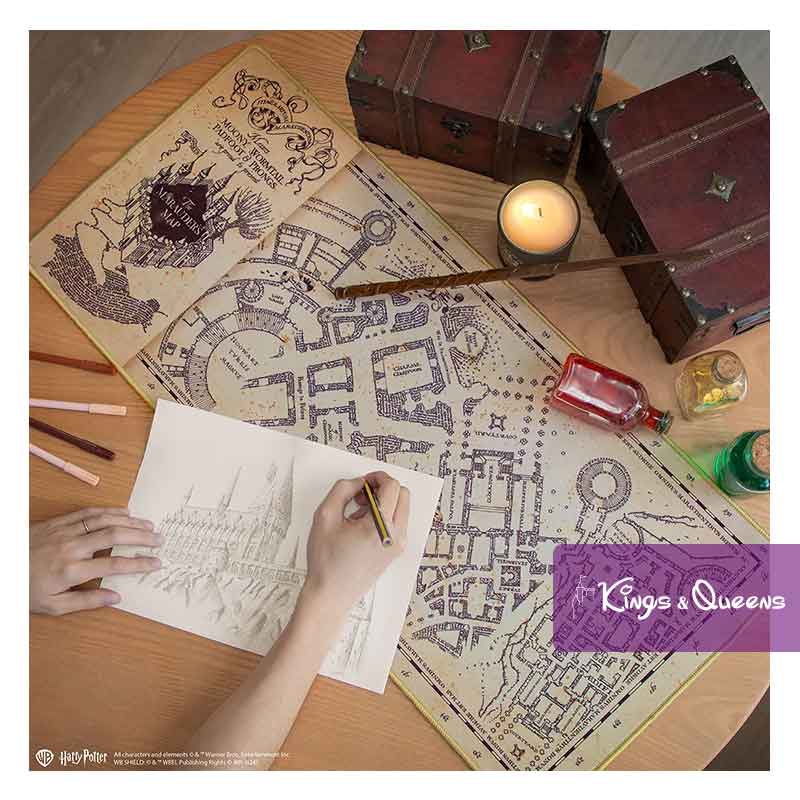 Harry Potter Distrineo Marauder's Map Desk Map CR2521