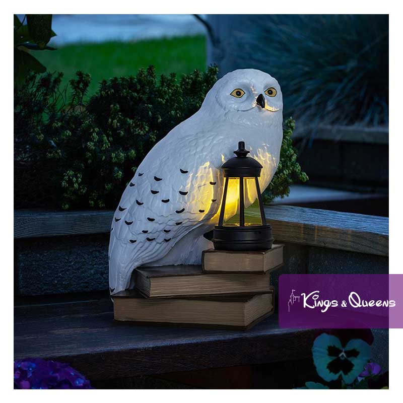 Harry Potter Paladone Hedwig Owl Garden Outdoor Solar Light Lamp PP16200HP